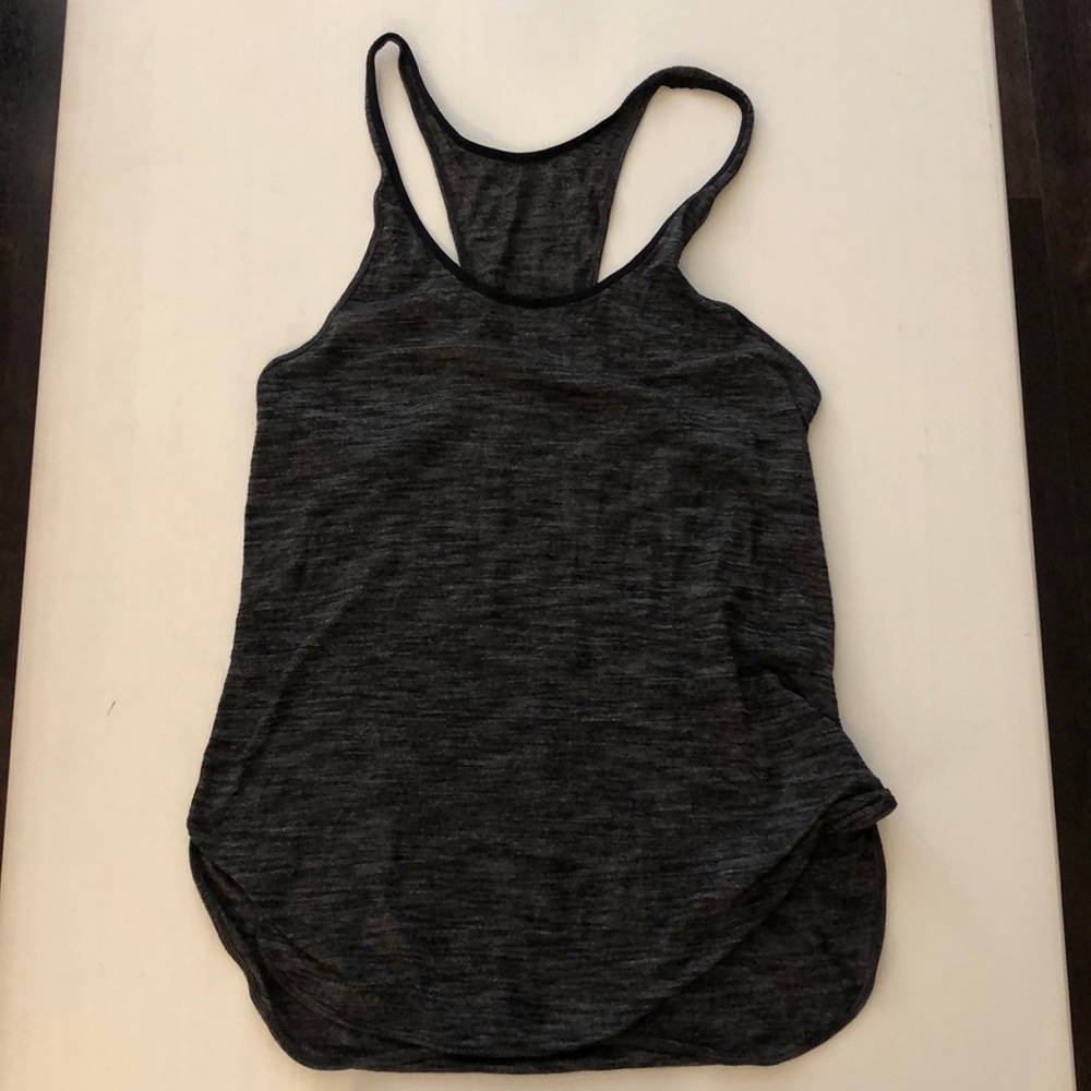 Grey Lululemon tank size 2